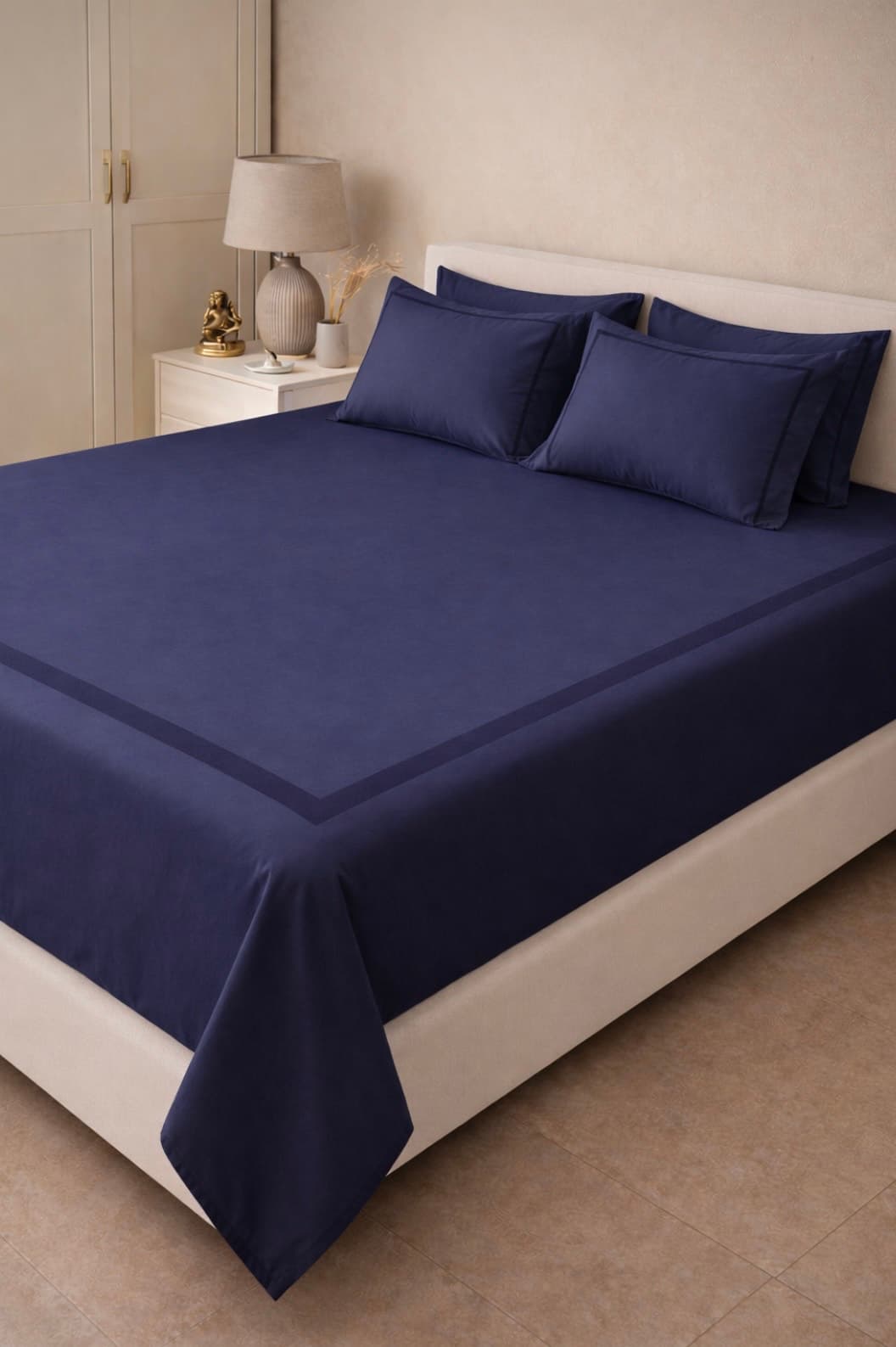 Royal Blue Embroidery